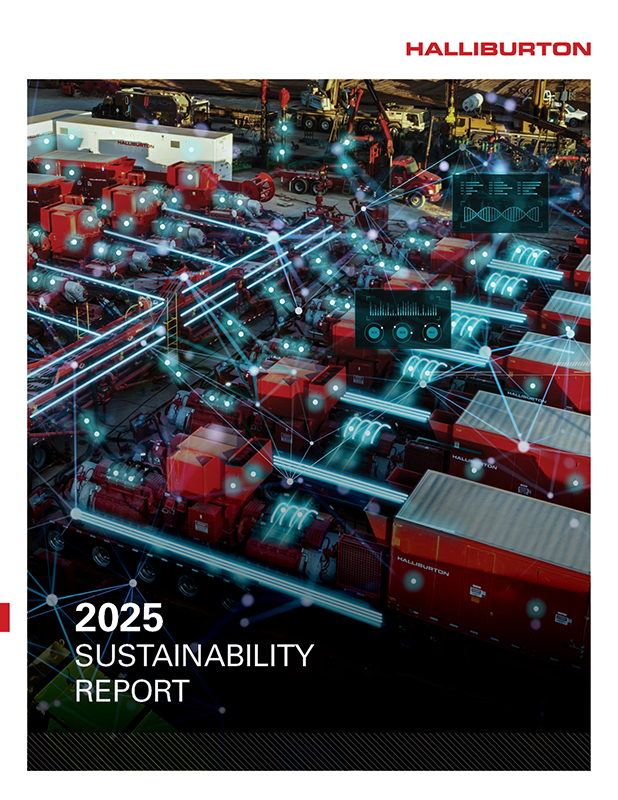 2025 Sustainability Report cover image